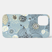 Blühender Herbst: Elegantes saisonales Design Case-Mate iPhone Hülle (Rückseite (Horizontal))