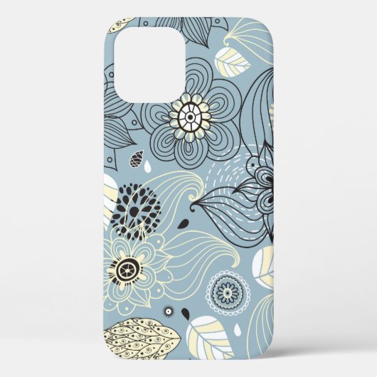 Blühender Herbst: Elegantes saisonales Design Case-Mate iPhone Hülle (Rückseite)