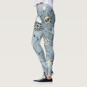 Blühender Herbst: Elegantes saisonales Design Leggings (Links)