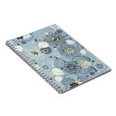 Blühender Herbst: Elegantes saisonales Design Notizblock (Rechte Seite)