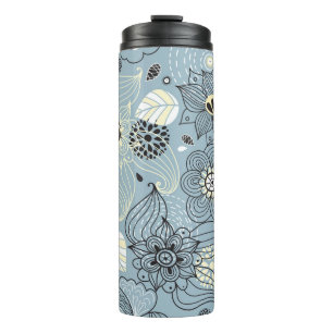 Blühender Herbst: Elegantes saisonales Design Thermosbecher