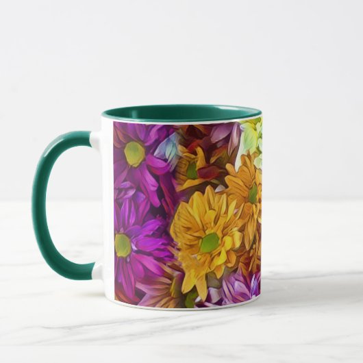 Blühender Herbst Tasse (Links)