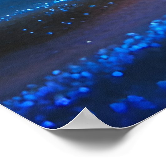 Blühender Herzkreislauf Poster (Ecke)