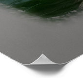 blühender Hibiskus Poster (Ecke)