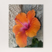 blühender Hibiskus Puzzle (Vertikal)