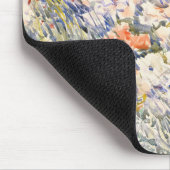 Blühender Impressionistischer Garten-Mauspad Mousepad (Ecke)