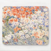 Blühender Impressionistischer Garten-Mauspad Mousepad (Vorne)