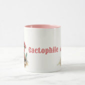 Blühender Kaktus Tasse (Zentrum)