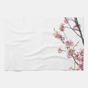 Blühender Kirschbaum Geschirrtuch