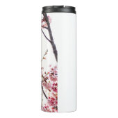 Blühender Kirschbaum Thermosbecher (Rückseite)