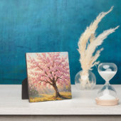 Blühender Kirschblütenbaum Frühling Fotoplatte (InSitu)