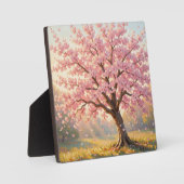 Blühender Kirschblütenbaum Frühling Fotoplatte (Vorderseite)