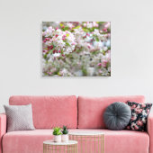 Blühender Krabbenapfel Leinwanddruck (Insitu (Wohnzimmer))