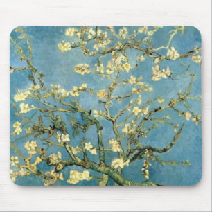 Blühender Mandelbaum durch Van Gogh Mousepad