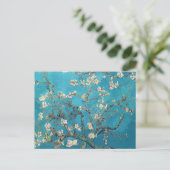 Blühender Mandelbaum Vincent van Gogh Postkarte (Stehend Vorderseite)