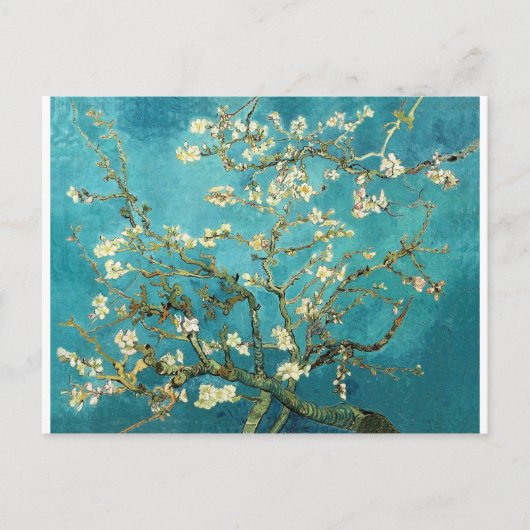 Blühender Mandelbaum - Vincent Van Gogh Postkarte (Vorderseite)