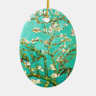 Blühender Mandelbaum Vincent van Goghs Keramik Ornament