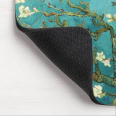 Blühender Mandelbaum Vintager Blumenvan gogh Mousepad (Ecke)