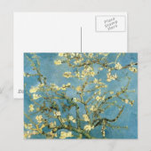 Blühender Mandelbaum von Van Gogh Postkarte (Vorne/Hinten)