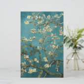 Blühender Mandelbaum von Vincent van Gogh. Briefpapier (Stehend Vorderseite)