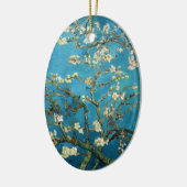 Blühender Mandelbaum von Vincent van Gogh. Keramik Ornament (Links)