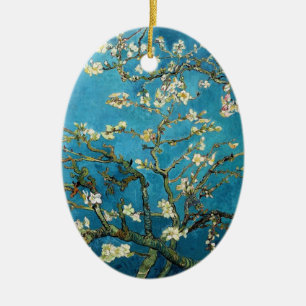 Blühender Mandelbaum von Vincent van Gogh. Keramik Ornament