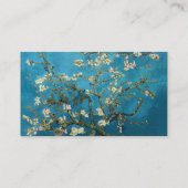 Blühender Mandelbaum von Vincent van Gogh. Visitenkarte (Rückseite)