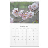 Blühender Pfirsich- und Kirschkalender 2025 Kalender (Feb 2027)