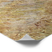 Blühender Pfirsichbaum von Vincent Willem van Gogh Poster (Ecke)