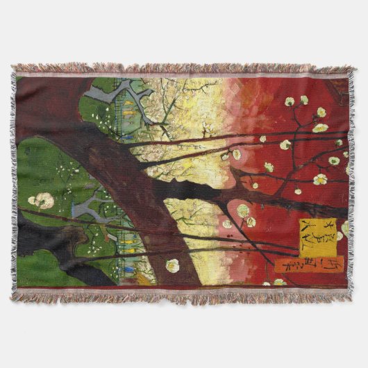 Blühender Pflaumen-Baum nach Hiroshige durch Van Decke (Vorderseite)