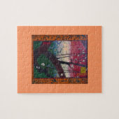 Blühender Pflaumen-Baum Van Gogh Puzzle (Horizontal)