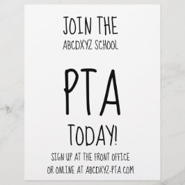 Blühender PTA-Flyer Flyer