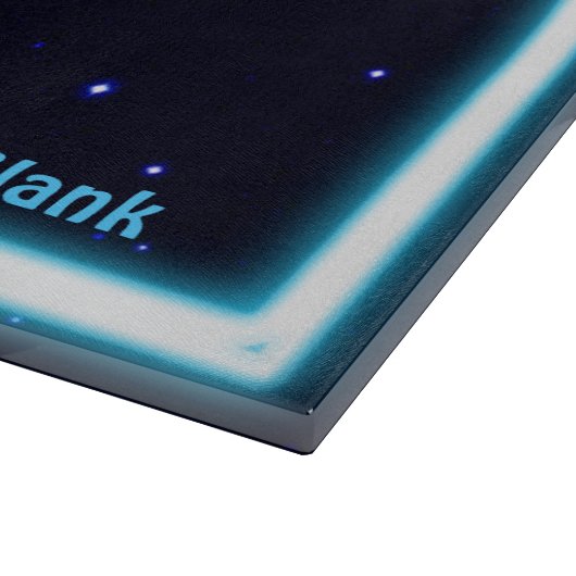 Blühender Raven auf Stars Schneidebrett (Ecke)