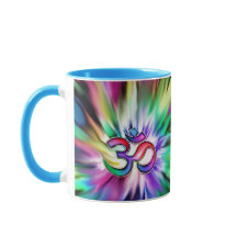 Blühender Regenbogen Lotus OM