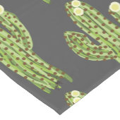 Blühender Saguaro-Kaktus-Tabellen-Läufer Mittelgroßer Tischläufer (Ecke)