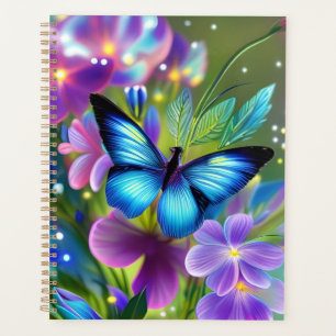 Blühender Schmetterling in Fairy Garden Planer