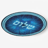 Blühender Shalom auf Etched Star von David Pappteller (Schrägansicht)