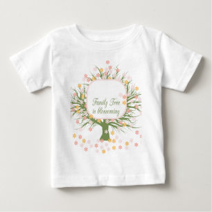 blühender Stammbaum Baby T-shirt