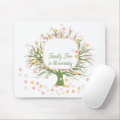 blühender Stammbaum Mousepad (Mit Mouse)