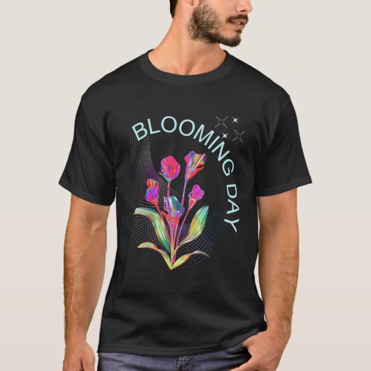 Blühender Tag T-Shirt (Vorderseite)