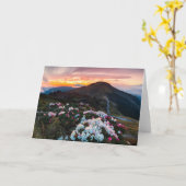 Blühender | Taroko Nationalpark des Rhododendron- Karte (Gelbe Blume)