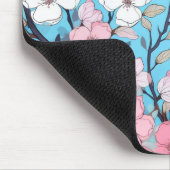 Blühender Tree Blue Sky Mousepad (Ecke)