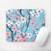 Blühender Tree Blue Sky Mousepad (Mit Mouse)