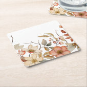 Blühender Untersetzer für die Wasserfarben im Herb (angewinkelt)