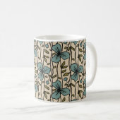 Blühender Vertikaler Garten Freuen Sie sich auf Aq Kaffeetasse (VorderseiteRechts)