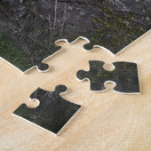 blühender weißer Baum auf dem Fluss Boise Puzzle (Seite)