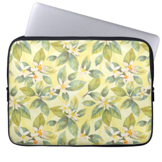 Blühender Zitronenbaum-C1-Laptop-Sieb Laptopschutzhülle