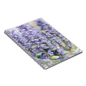 Blühendes Ajuga-Notizbuch Notizblock (Rechte Seite)