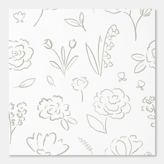 blühendes Baby Tapete (Vorderseite)