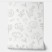 blühendes Baby Tapete (Abrollen)